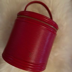 Epi Cannes Castillan Red LV Bag